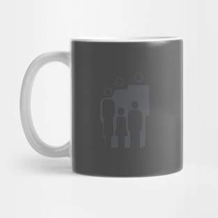 Family & Friends (Gray) Mug